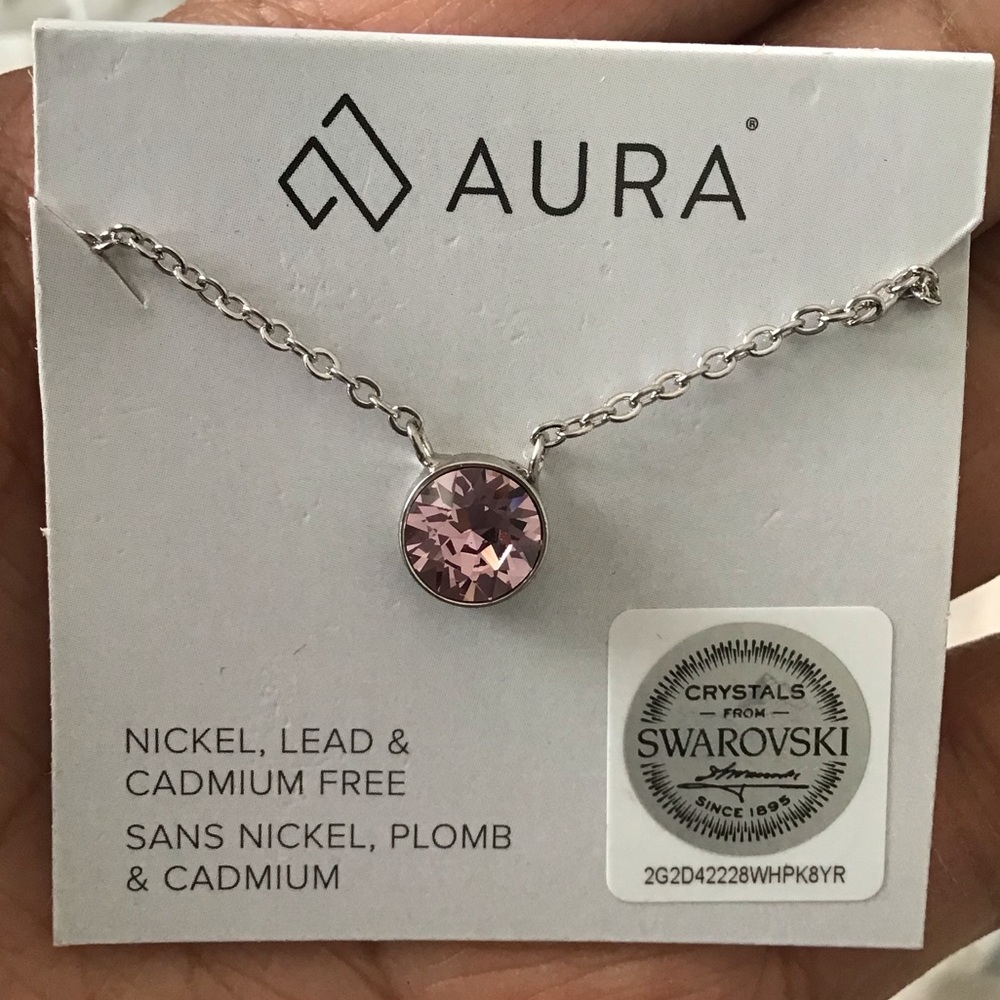 Aura Silver Necklace